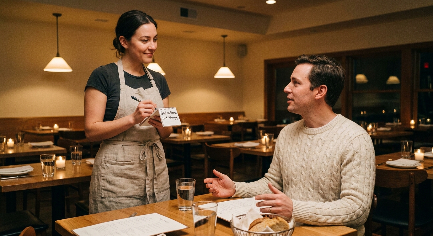 How to Order Safely at a Restaurant With Food Allergies